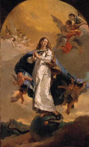 L'Immaculée Conception, 1734, Giambattista Tiepolo