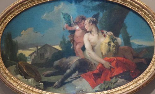 Satyress with a Putto, , Giambattista Tiepolo