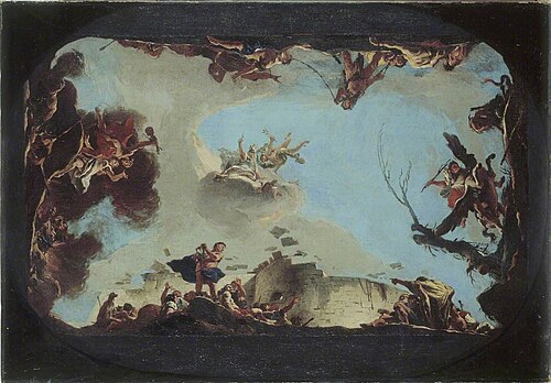 Allegory of the Power of Eloquence, 1725, Giambattista Tiepolo