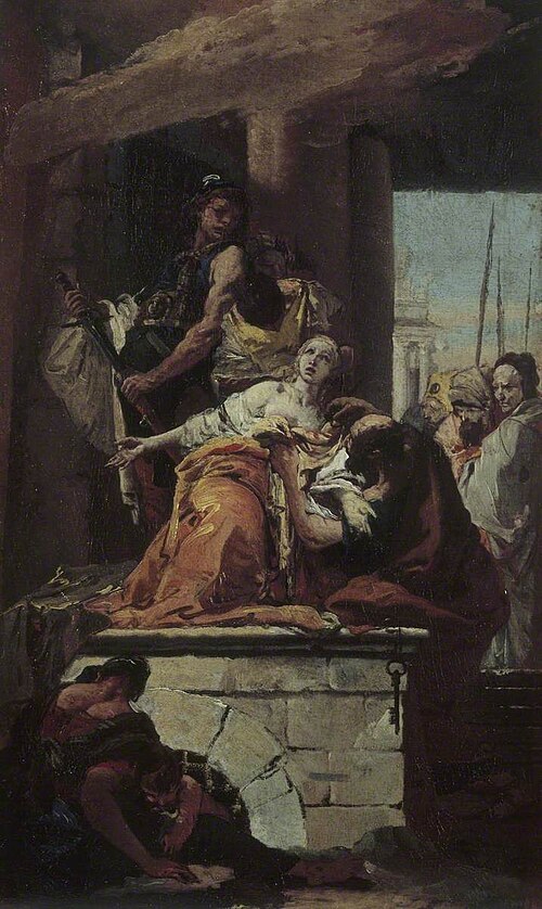 Martyrdom of Saint Agatha, 1734, Giambattista Tiepolo