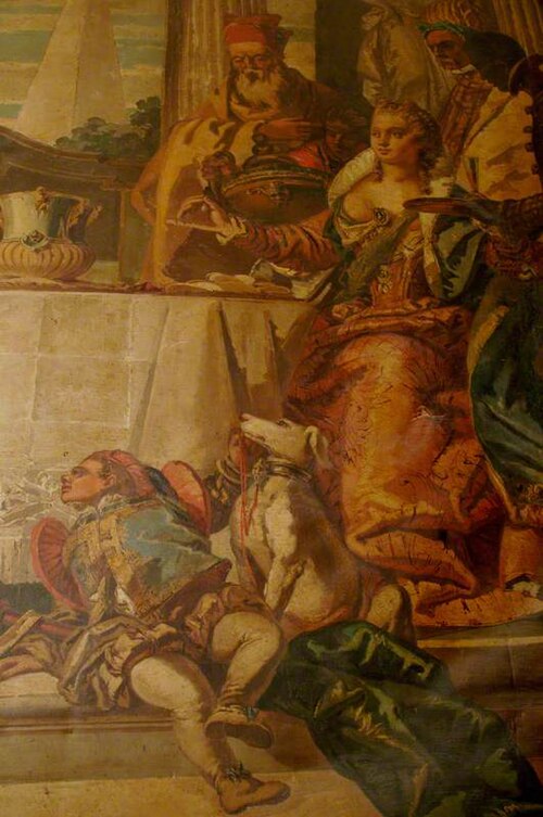 The Banquet of Cleopatra (detail), 1825, Giambattista Tiepolo
