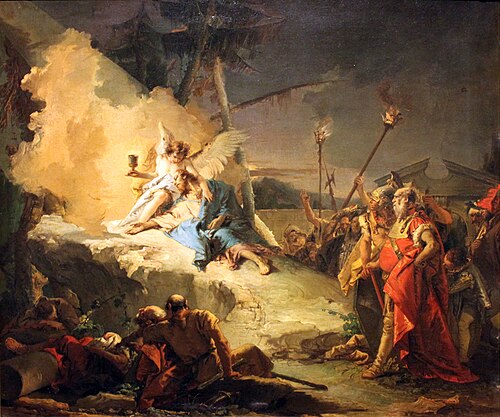 Christ in the Garden of Gethsemane, 1753, Giambattista Tiepolo