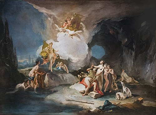 Diane et Callisto, 1720, Giambattista Tiepolo