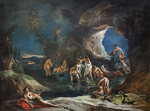 Diane et Actéon, 1720, Giambattista Tiepolo