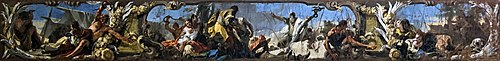 Le fléau des serpents, 1732, Giambattista Tiepolo