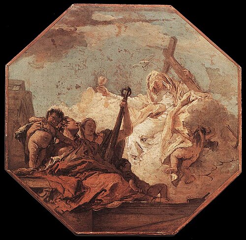 Les vertus théologales, 1755, Giambattista Tiepolo