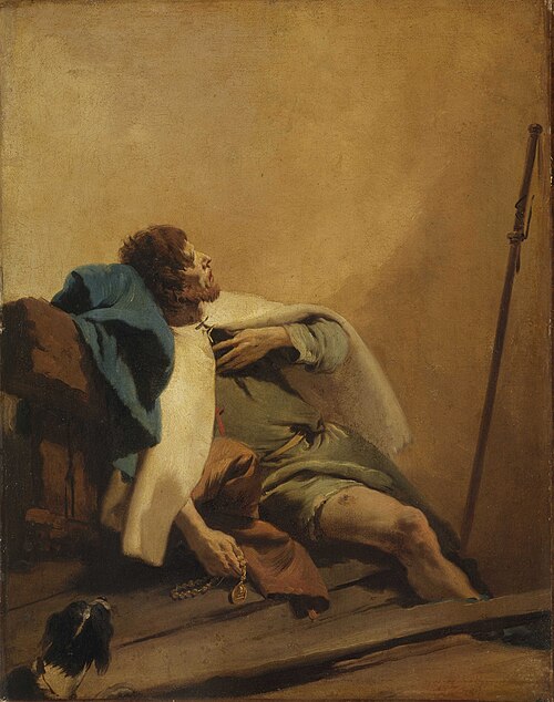 Saint Roch, 1733, Giambattista Tiepolo