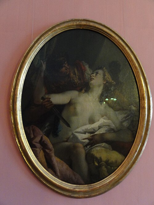 Tarquinius und Lucretia, 1750, Giambattista Tiepolo