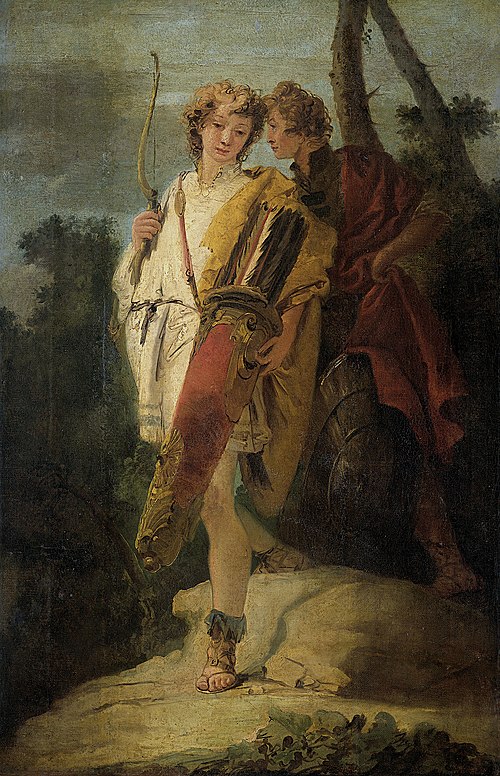 Telemachus and Mentor, 1750, Giambattista Tiepolo