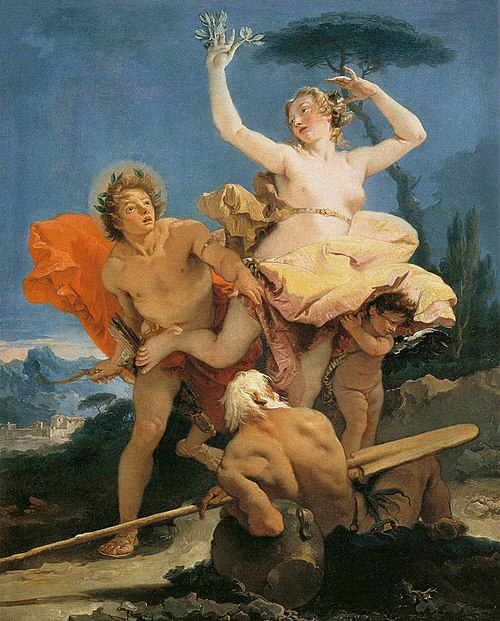 Apollon et Daphné, 1743, Giambattista Tiepolo