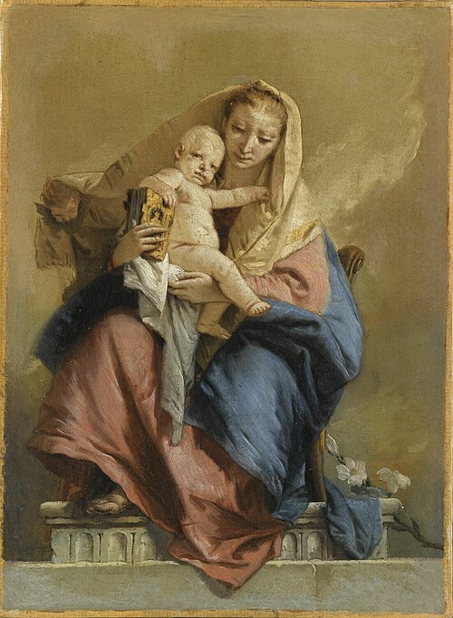 La Vierge à l'Enfant, 1734, Giambattista Tiepolo