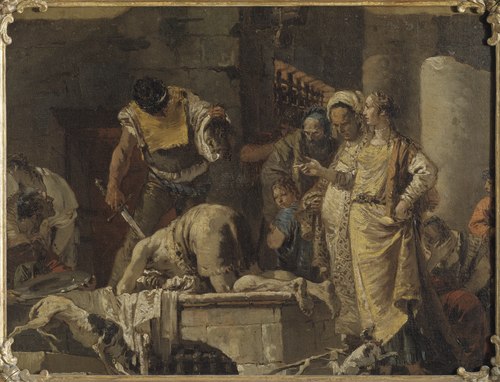 The Beheading of St John the Baptist, 1732, Giambattista Tiepolo