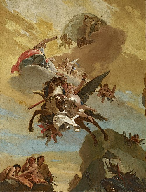 Persée et Andromède, 1730, Giambattista Tiepolo