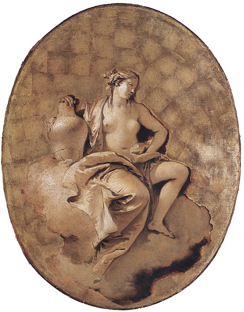 A Female Allegorical Figure, 1740, Giambattista Tiepolo