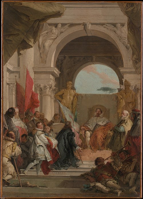 The Investiture of Bishop Harold as Duke of Franconia, 1751, Giambattista Tiepolo