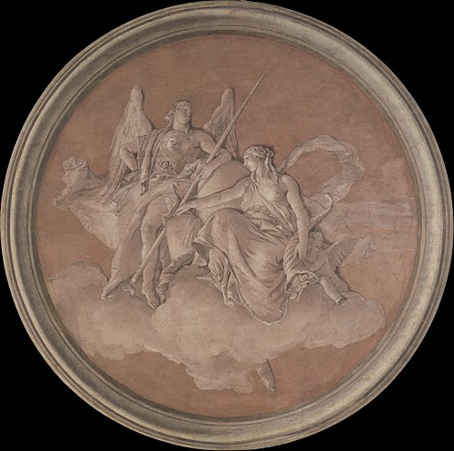 Virtue and Abundance, 1760, Giambattista Tiepolo