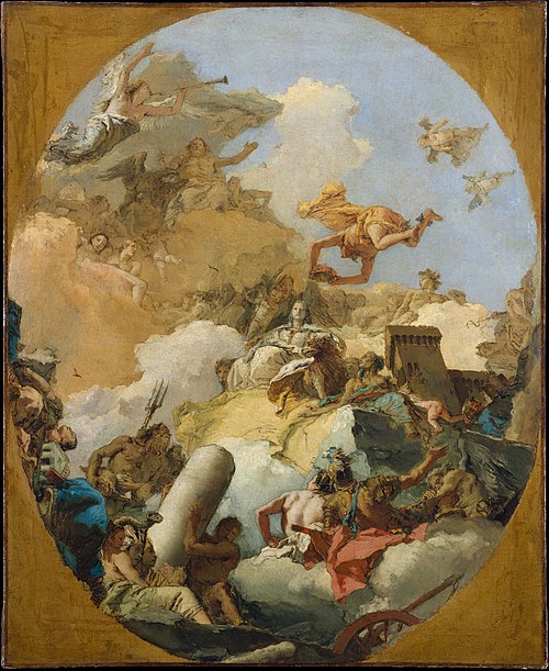 The Apotheosis of the Spanish Monarchy, 1764, Giambattista Tiepolo