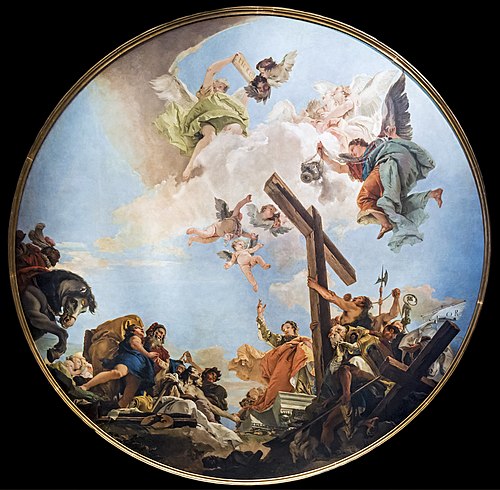 Exaltation de la Croix (Tiepolo), 1743, Giambattista Tiepolo