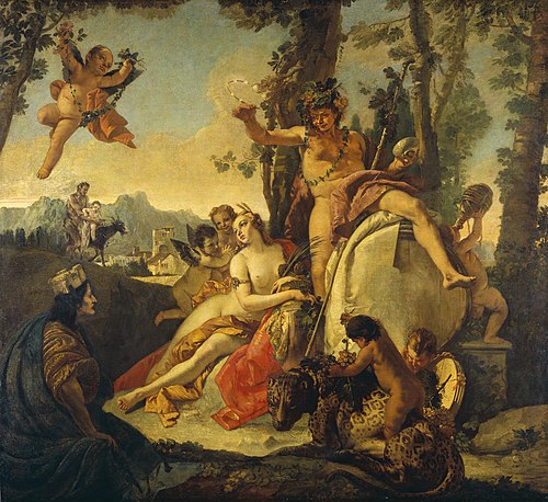 Bacchus and Ariadne, 1743, Giambattista Tiepolo