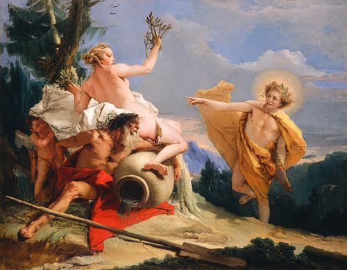 Apollo Pursuing Daphne, 1757, Giambattista Tiepolo