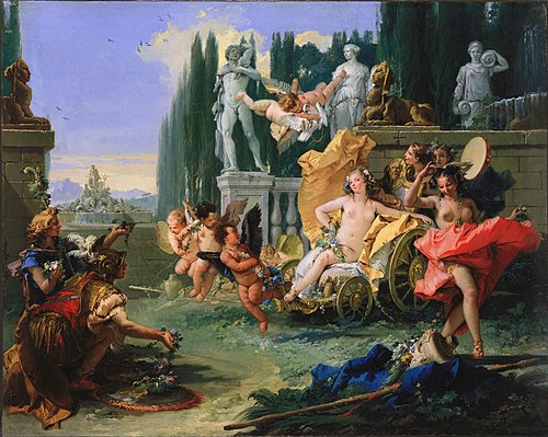 The Empire of Flora, 1743, Giambattista Tiepolo