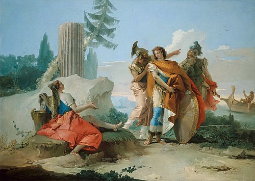 Armida Abandoned by Rinaldo, 1743, Giambattista Tiepolo