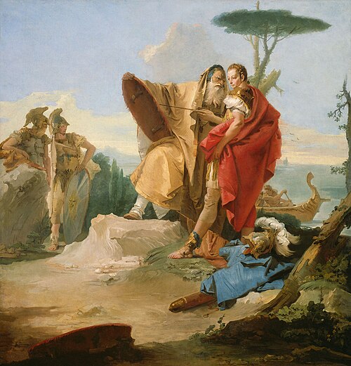 Rinaldo and the Magus of Ascalon, 1743, Giambattista Tiepolo