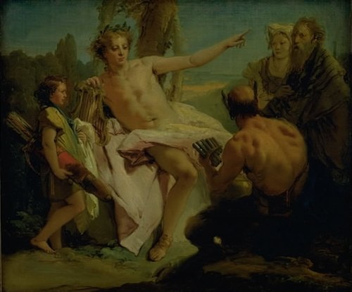Apollo and Marsyas, 1757, Giambattista Tiepolo