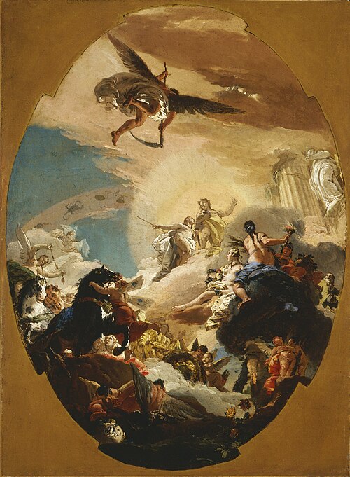 Apollo and Phaëthon, 1731, Giambattista Tiepolo