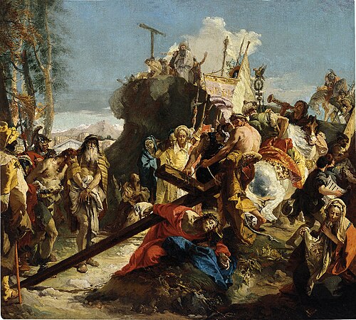 Christ on the Route to Calvary, 1730, Giambattista Tiepolo