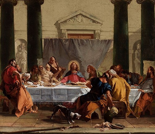 La Cène, 1750, Giambattista Tiepolo