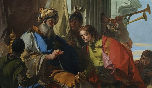 Joseph receiving Pharaoh's Ring, 1733, Giambattista Tiepolo