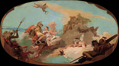 The Apotheosis of Admiral Vettor Pisani, 1743, Giambattista Tiepolo