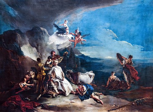 L'Enlèvement d'Europe, 1725, Giambattista Tiepolo