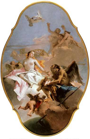 An Allegory with Venus and Time, 1754, Giambattista Tiepolo