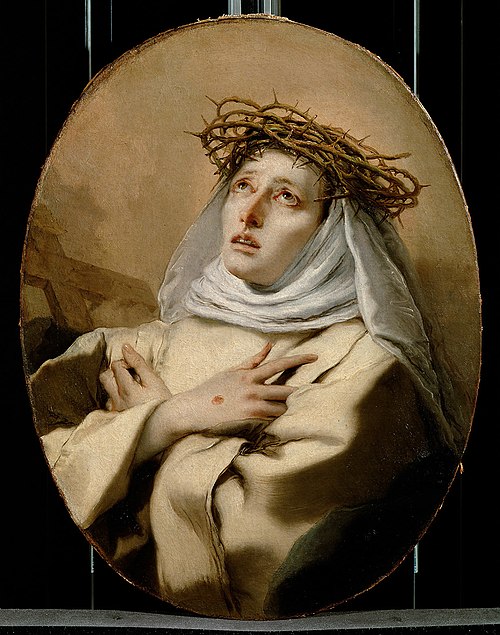 St Catherine of Siena, , Giambattista Tiepolo