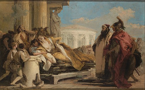 Death of Dido, 1763, Giambattista Tiepolo