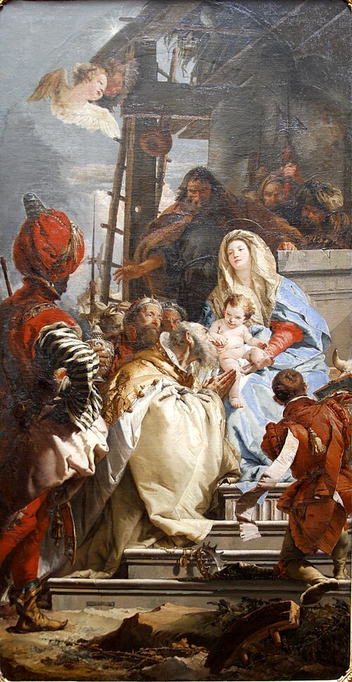 Adoration of the Kings, 1753, Giambattista Tiepolo