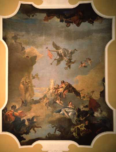 Apotheosis of Angelo della Vecchia, 1760, Giambattista Tiepolo