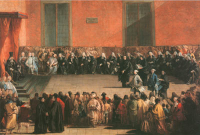 Consular Meeting, 1750, Giambattista Tiepolo
