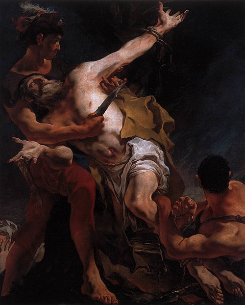 Le Martyre de saint Barthélemy, 1722, Giambattista Tiepolo