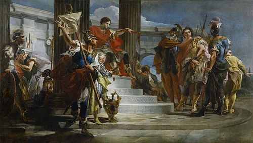 Scipio Africanus Freeing Massiva, 1719, Giambattista Tiepolo