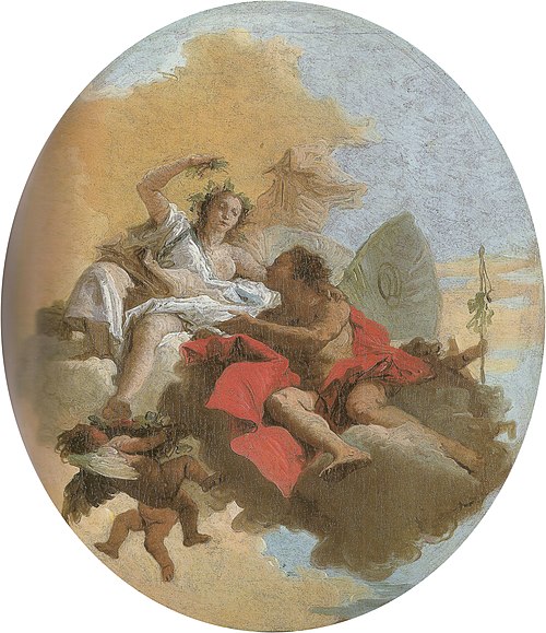Zéphyr et Flore, 1751, Giambattista Tiepolo