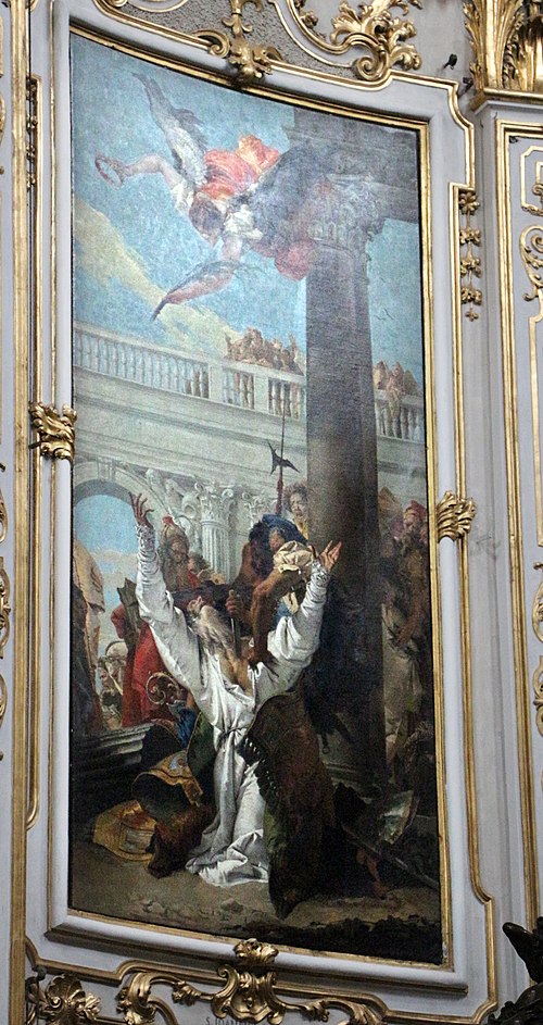 martyrdom of St. John the bishop, 1745, Giambattista Tiepolo