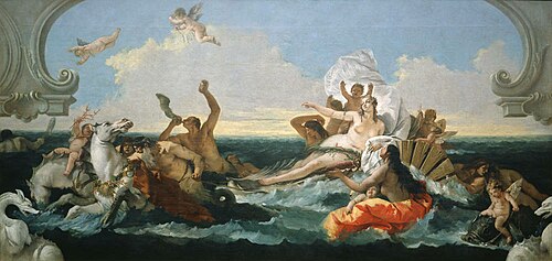 Triumph of Amphitrite, 1740, Giambattista Tiepolo