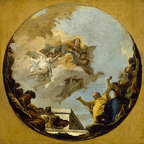 The Assumption of the Virgin, 1745, Giambattista Tiepolo