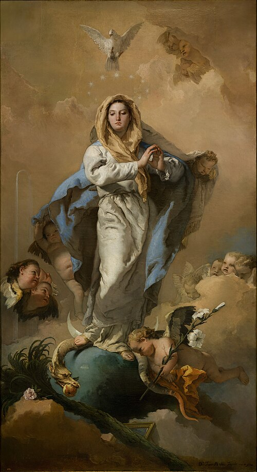 L'Immaculée Conception, 1767, Giambattista Tiepolo