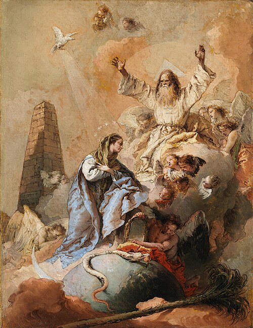 Allegory of the Immaculate Conception, 1769, Giambattista Tiepolo