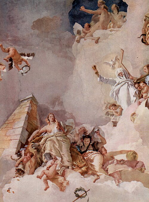 Chwała Hiszpanii, 1762, Giambattista Tiepolo
