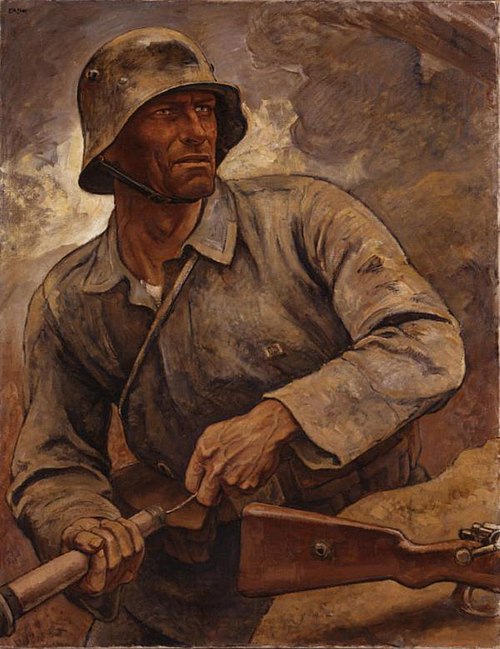 The last hand granade, 1936, Elk Eber